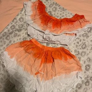 Super cute little girls too and skirt set